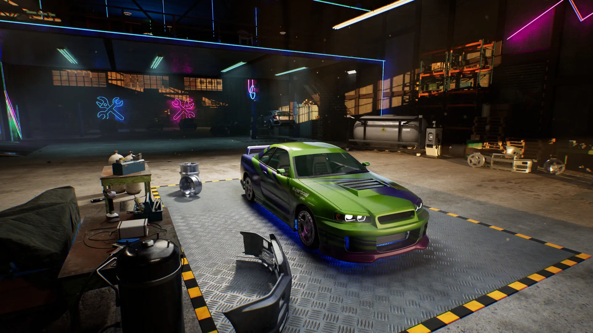 地下车库/Underground Garage-JOY Hub - Games, Codes & Photography