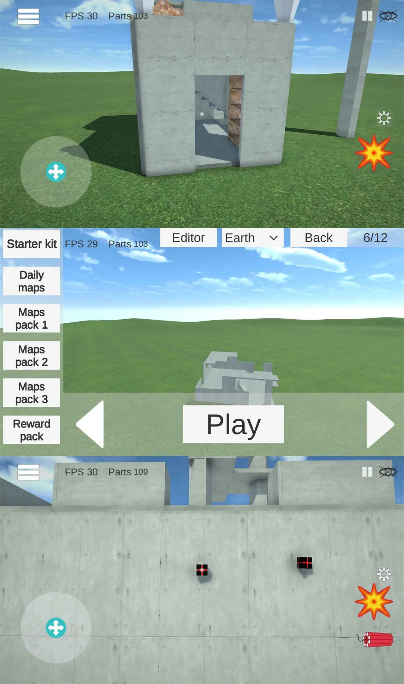 模拟休闲游戏 物理学爆破-JOY Hub - Games, Codes & Photography