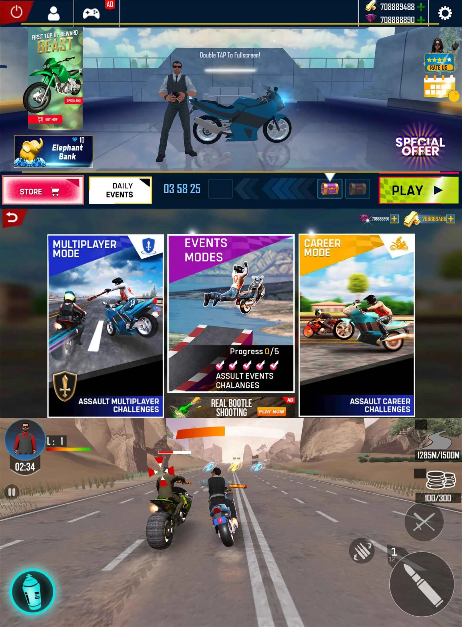 街机冒险闯关游戏 暴力摩托-JOY Hub - Games, Codes & Photography