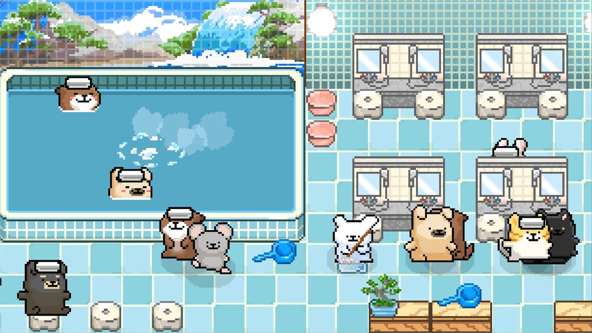 线条小狗：动物温泉/Maltese’s Fluffy Onsen-JOY Hub - Games, Codes & Photography