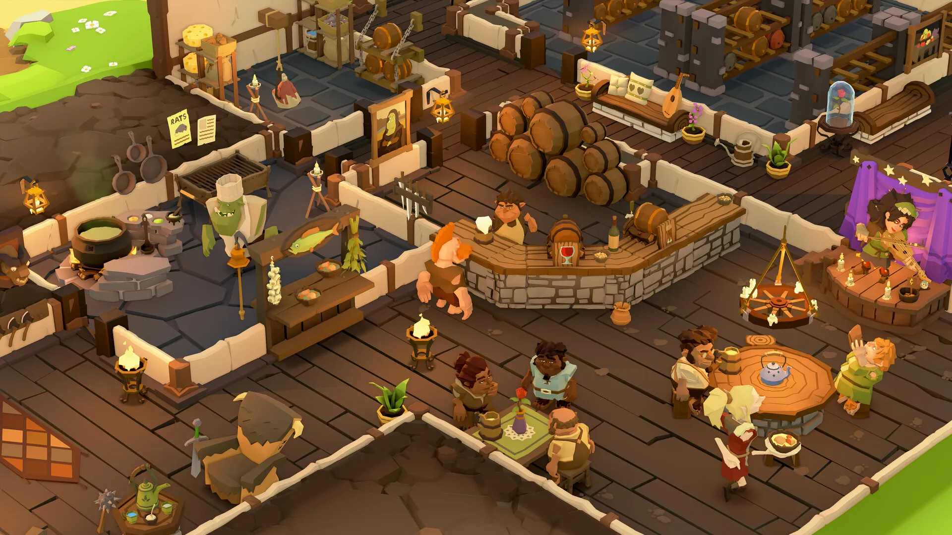 酒馆带老板/Tavern Keeper