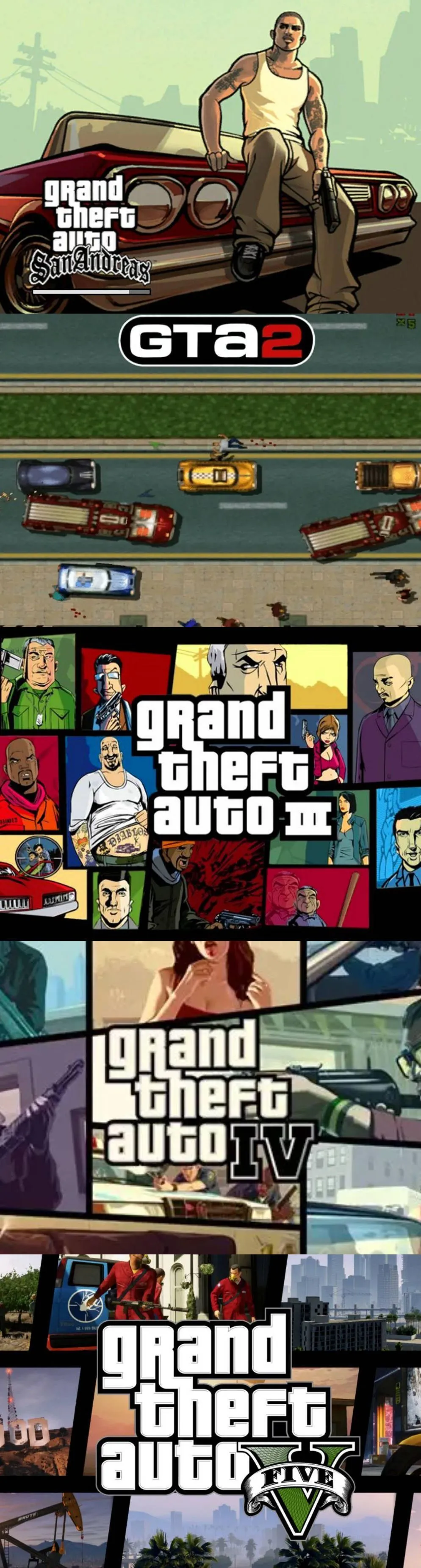 侠盗猎车GTA1-5全系列合集珍藏版-JOY Hub - Games, Codes & Photography