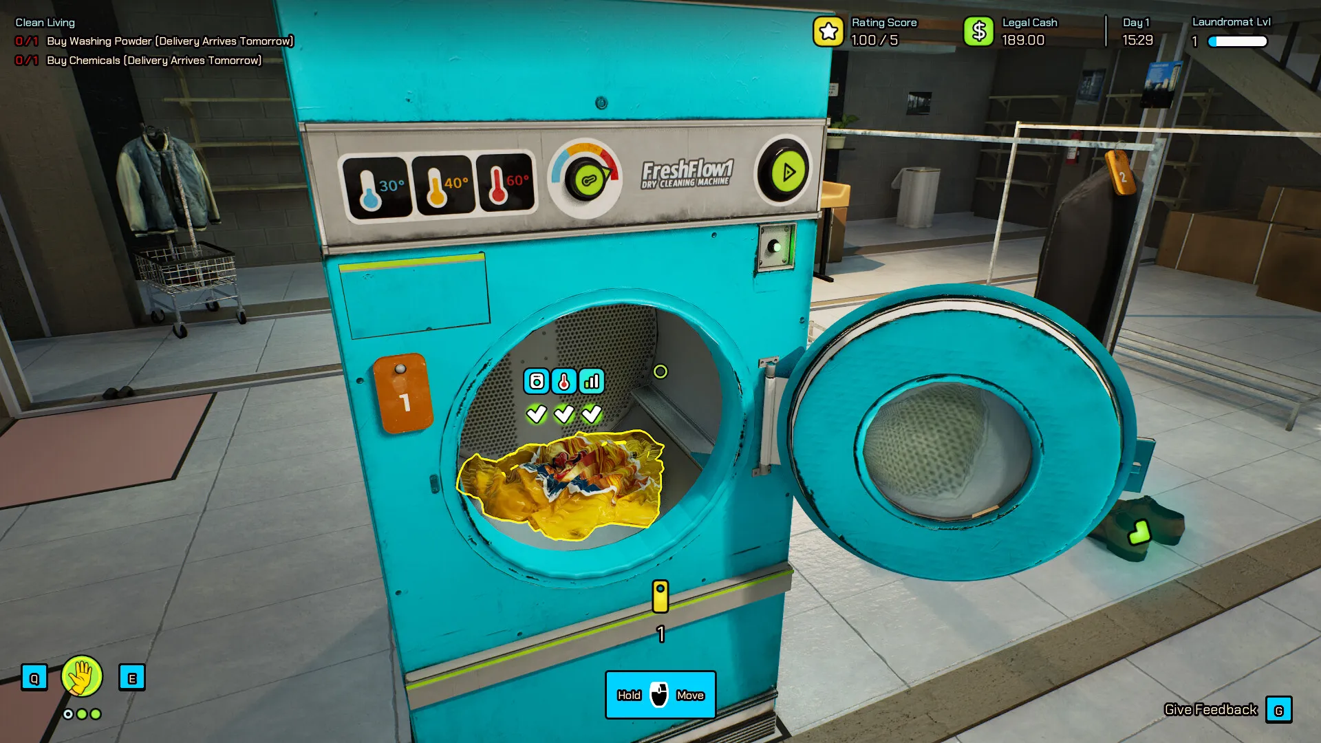 《洗衣店模拟器》中文版-JOY Hub - Games, Codes & Photography