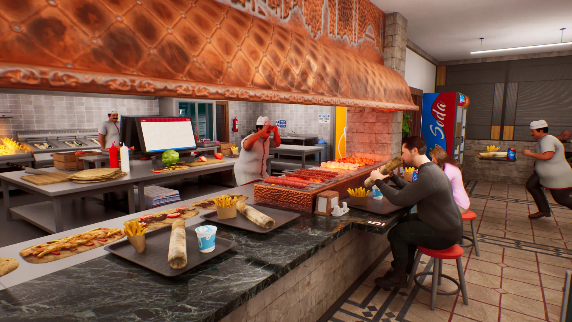 卷饼小店模拟器/Wrap House Simulator 卷饼小店模拟器/Wrap House Simulator
